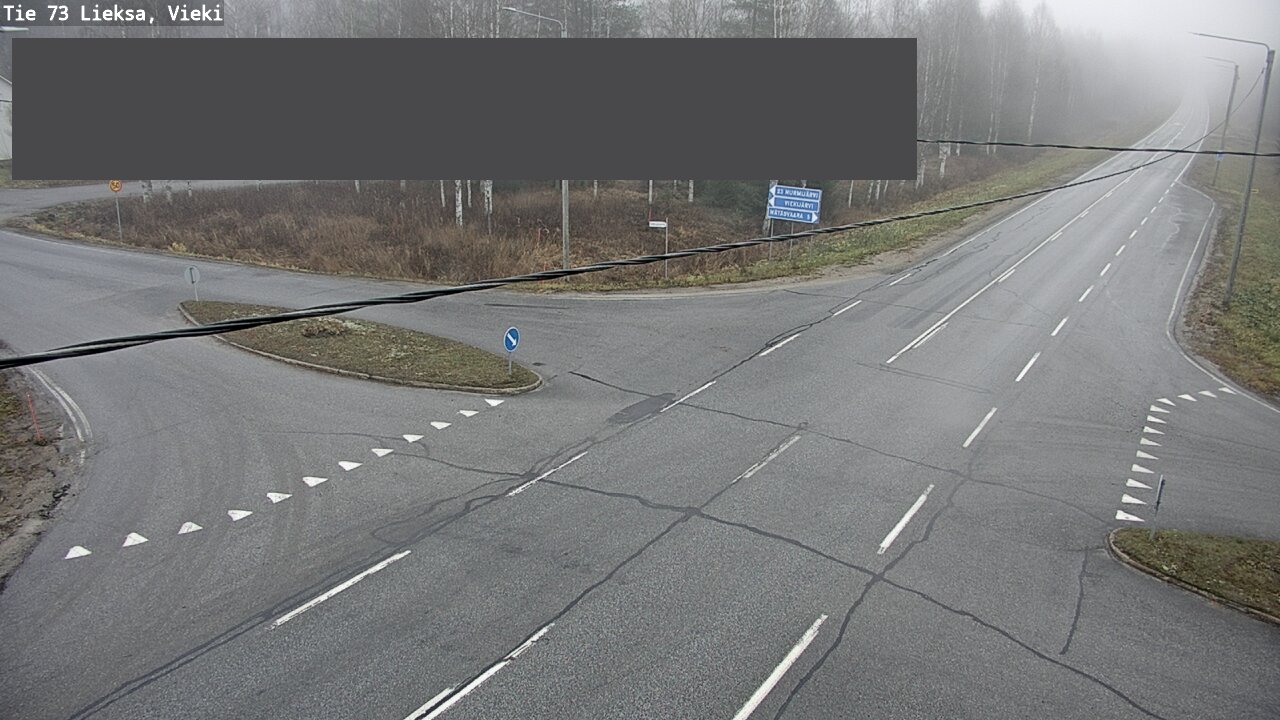 Kelikamerat Kuva Tie 73 Lieksa; Vieki, Lieksa, Pohjois-Karjala