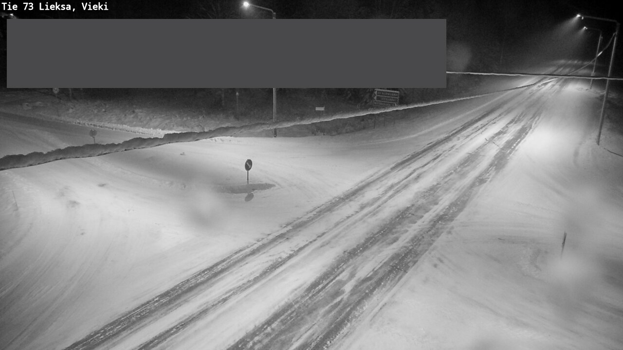 Weather Camera Image Road 73 Lieksa, Vieki, Lieksa, Pohjois-Karjala