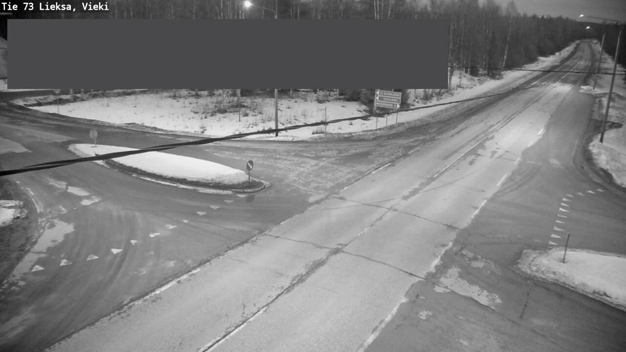 Kelikamerat Kuva Tie 73 Lieksa; Vieki, Lieksa, Pohjois-Karjala