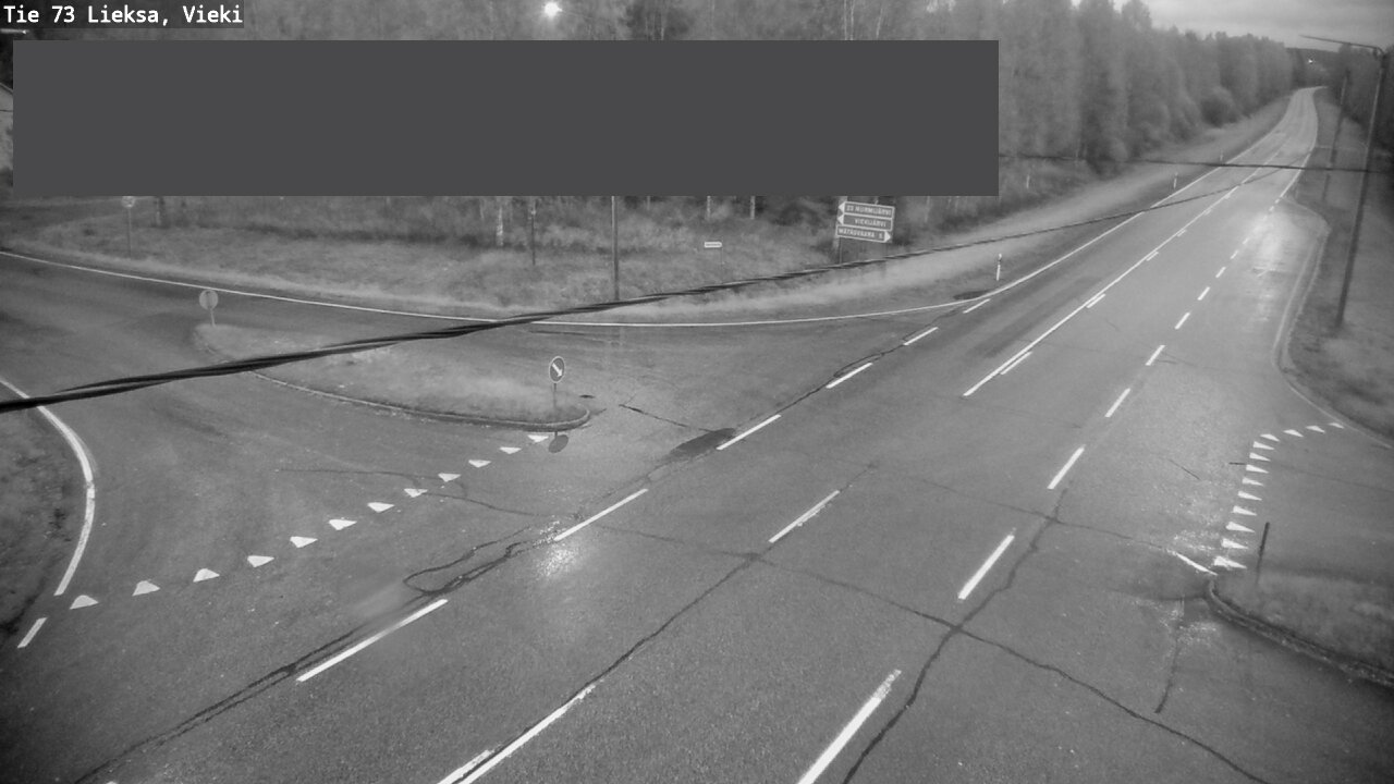 Weather Camera Image Road 73 Lieksa, Vieki, Lieksa, Pohjois-Karjala