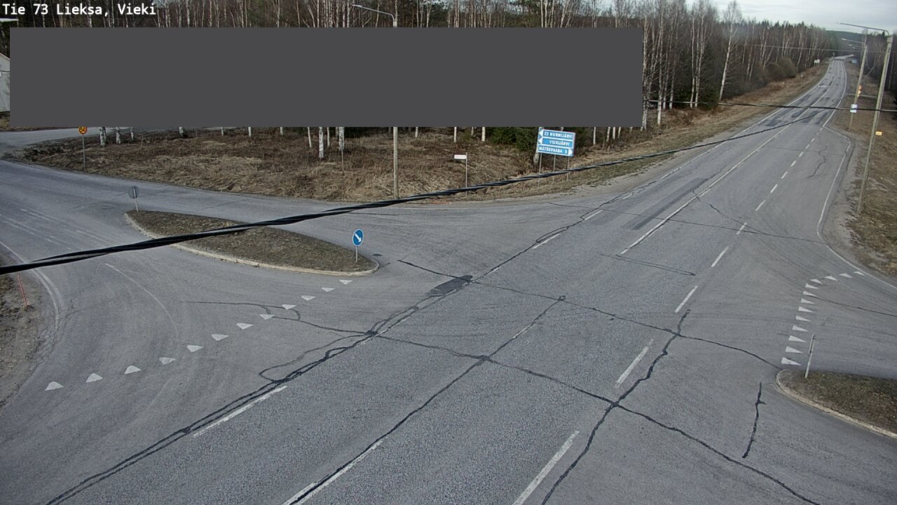 Kelikamerat Kuva Tie 73 Lieksa; Vieki, Lieksa, Pohjois-Karjala