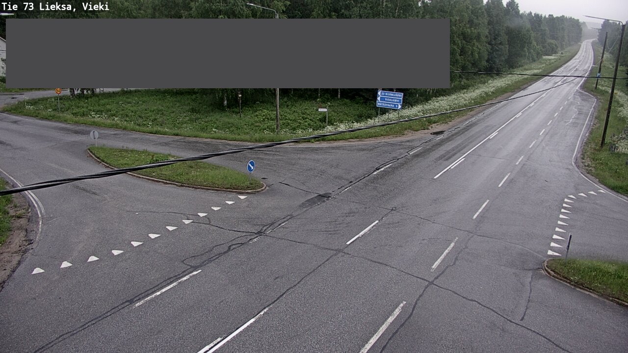 Kelikamerat Kuva Tie 73 Lieksa; Vieki, Lieksa, Pohjois-Karjala