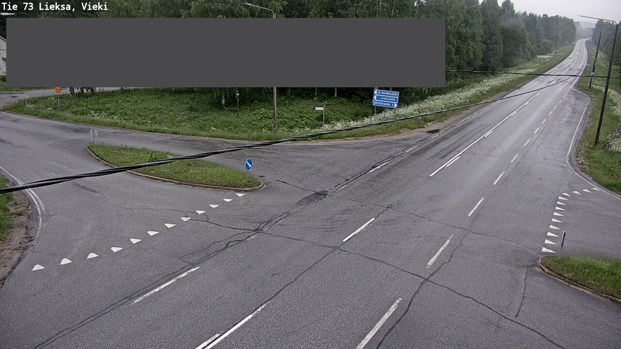 Kelikamerat Kuva Tie 73 Lieksa; Vieki, Lieksa, Pohjois-Karjala