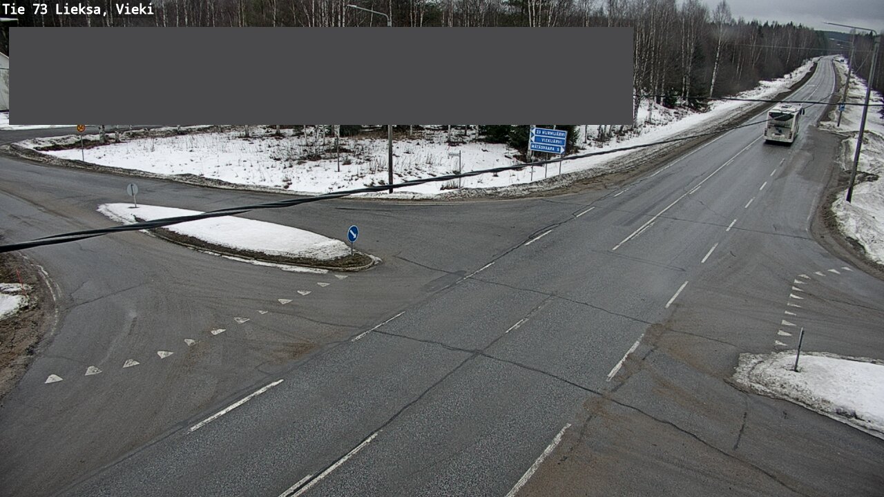 Weather Camera Image Väg 73 Lieksa, Vieki, Lieksa, Pohjois-Karjala