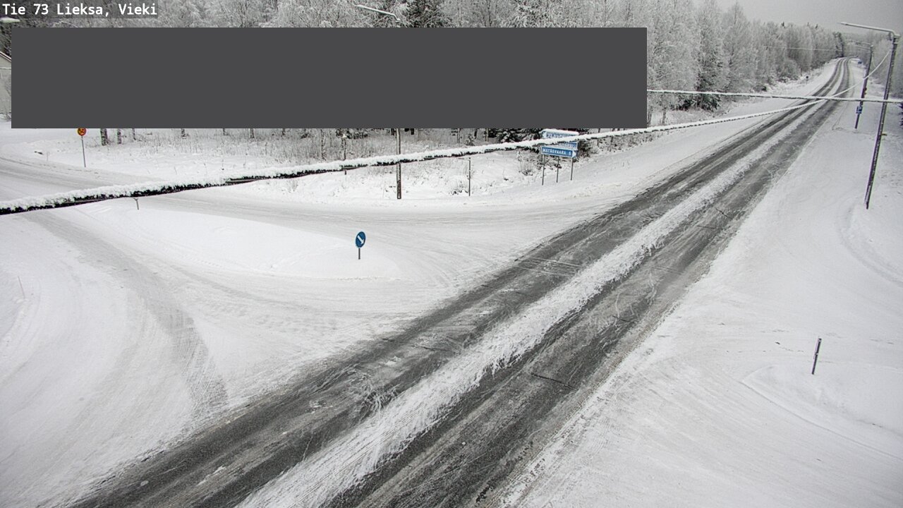 Kelikamerat Kuva Tie 73 Lieksa; Vieki, Lieksa, Pohjois-Karjala