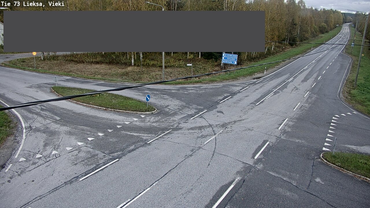 Weather Camera Image Road 73 Lieksa, Vieki, Lieksa, Pohjois-Karjala