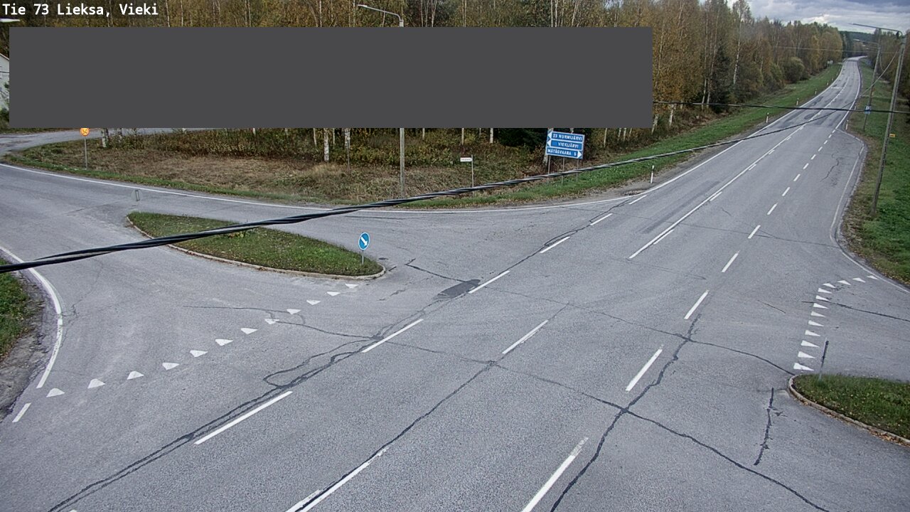 Kelikamerat Kuva Tie 73 Lieksa; Vieki, Lieksa, Pohjois-Karjala