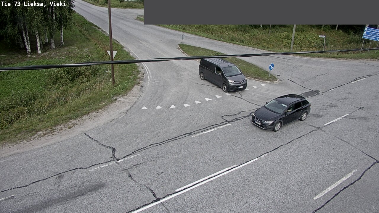 Weather Camera Image Väg 73 Lieksa, Vieki, Lieksa, Pohjois-Karjala