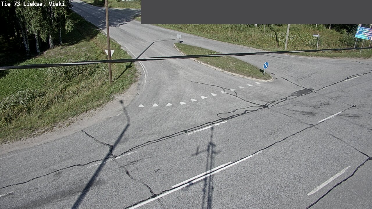 Weather Camera Image Road 73 Lieksa, Vieki, Lieksa, Pohjois-Karjala