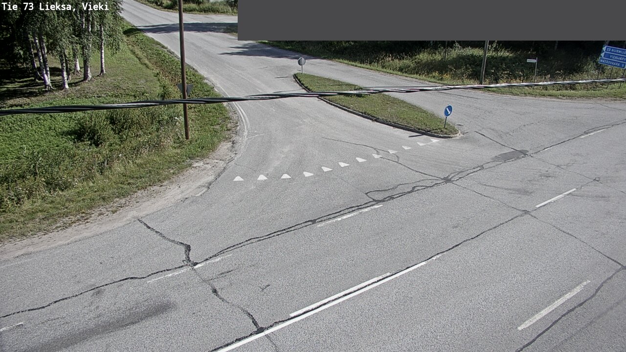 Weather Camera Image Road 73 Lieksa, Vieki, Lieksa, Pohjois-Karjala