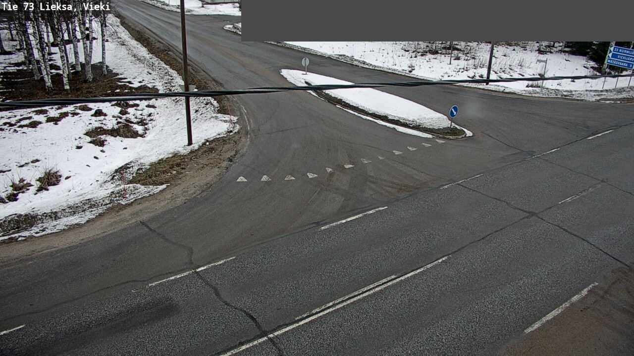 Kelikamerat Kuva Tie 73 Lieksa; Vieki, Lieksa, Pohjois-Karjala