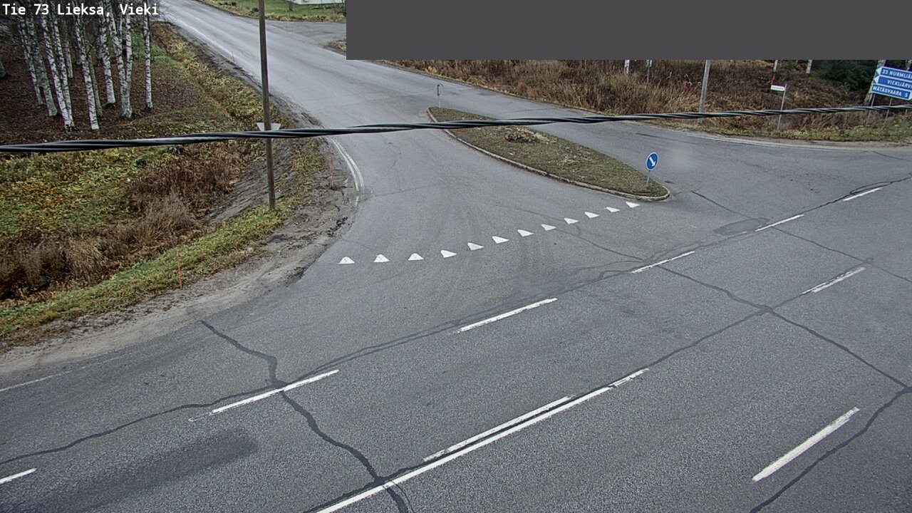 Kelikamerat Kuva Tie 73 Lieksa; Vieki, Lieksa, Pohjois-Karjala