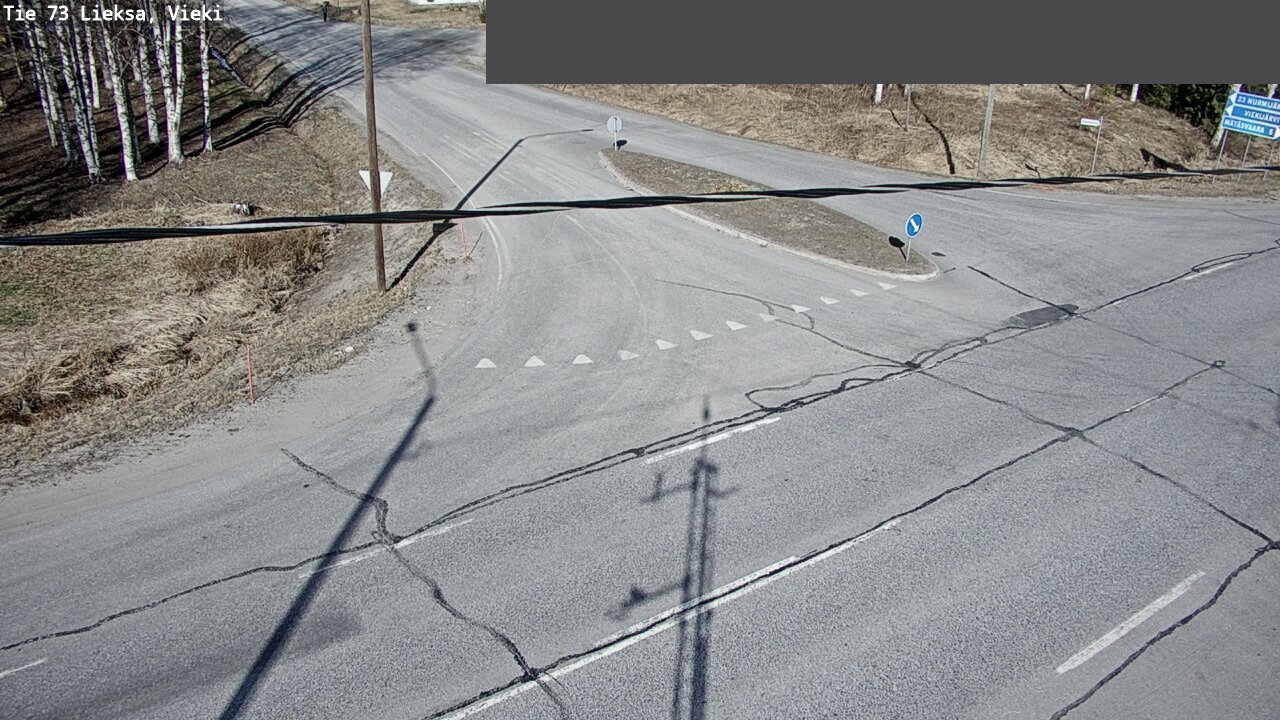 Weather Camera Image Väg 73 Lieksa, Vieki, Lieksa, Pohjois-Karjala