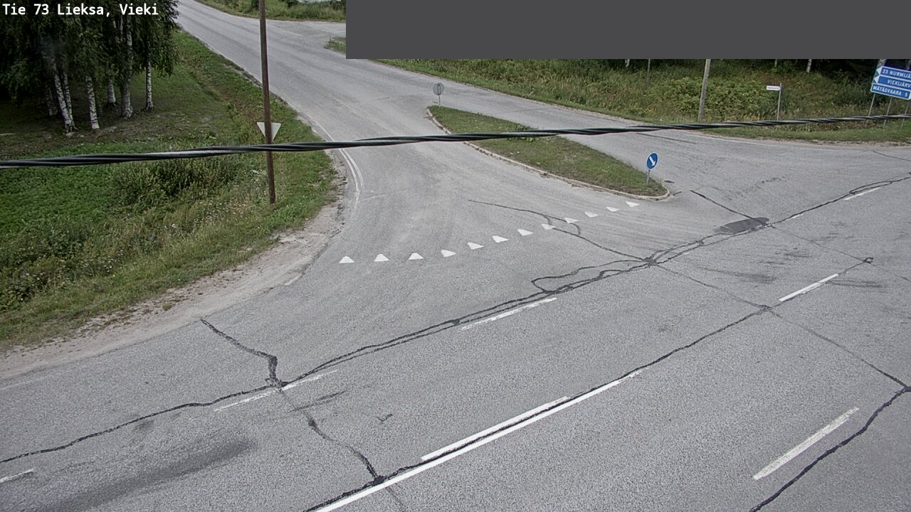 Weather Camera Image Väg 73 Lieksa, Vieki, Lieksa, Pohjois-Karjala