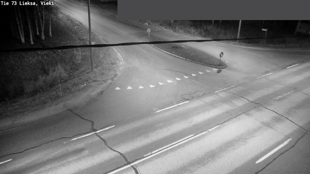 Weather Camera Image Road 73 Lieksa, Vieki, Lieksa, Pohjois-Karjala