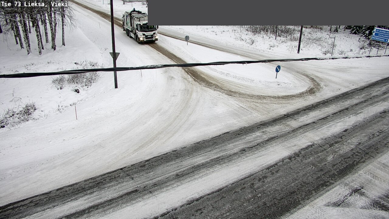 Weather Camera Image Road 73 Lieksa, Vieki, Lieksa, Pohjois-Karjala