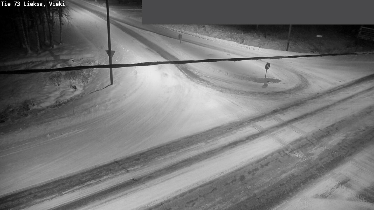 Weather Camera Image Väg 73 Lieksa, Vieki, Lieksa, Pohjois-Karjala