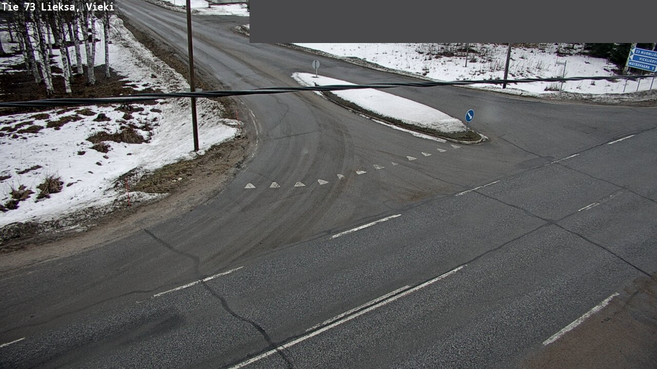 Weather Camera Image Väg 73 Lieksa, Vieki, Lieksa, Pohjois-Karjala