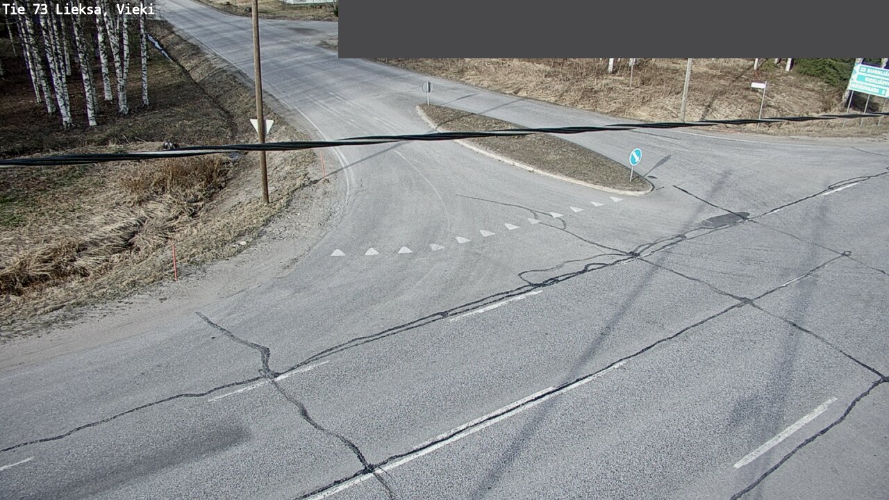 Weather Camera Image Väg 73 Lieksa, Vieki, Lieksa, Pohjois-Karjala