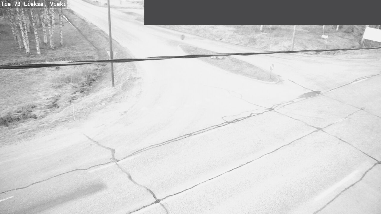 Weather Camera Image Väg 73 Lieksa, Vieki, Lieksa, Pohjois-Karjala