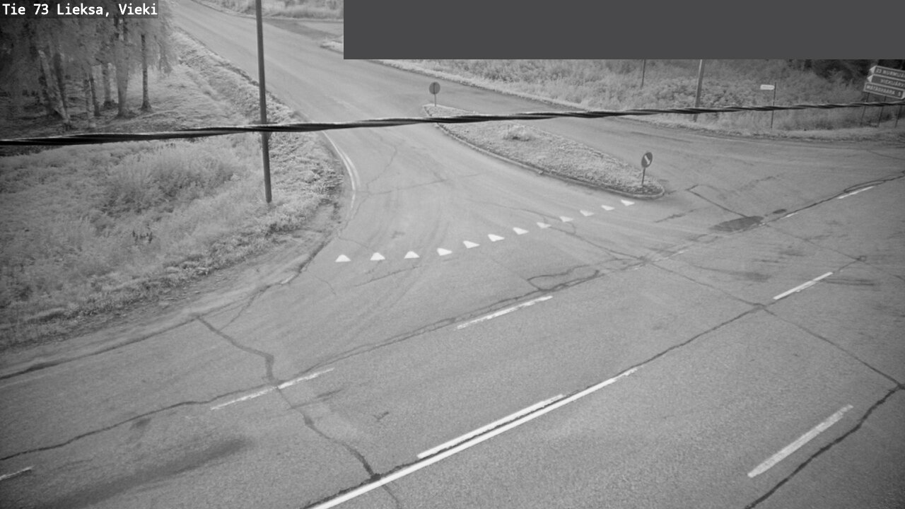 Weather Camera Image Road 73 Lieksa, Vieki, Lieksa, Pohjois-Karjala