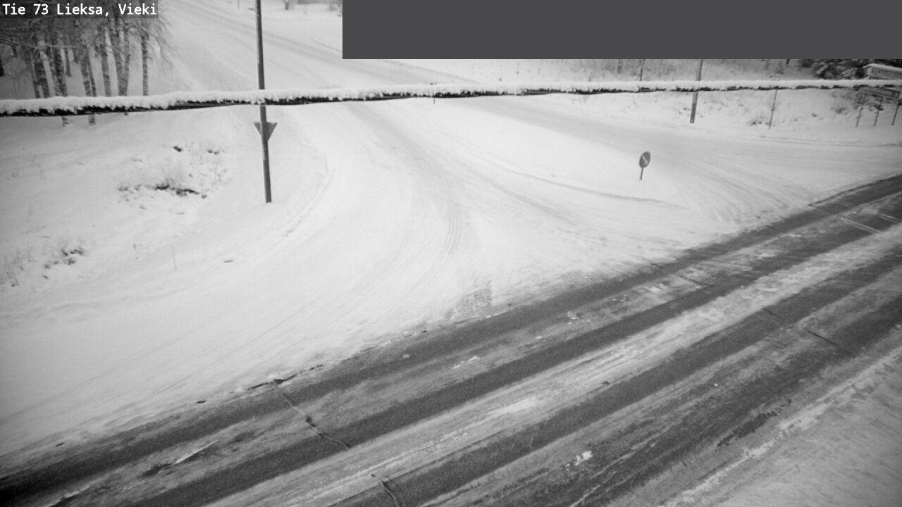 Kelikamerat Kuva Tie 73 Lieksa; Vieki, Lieksa, Pohjois-Karjala