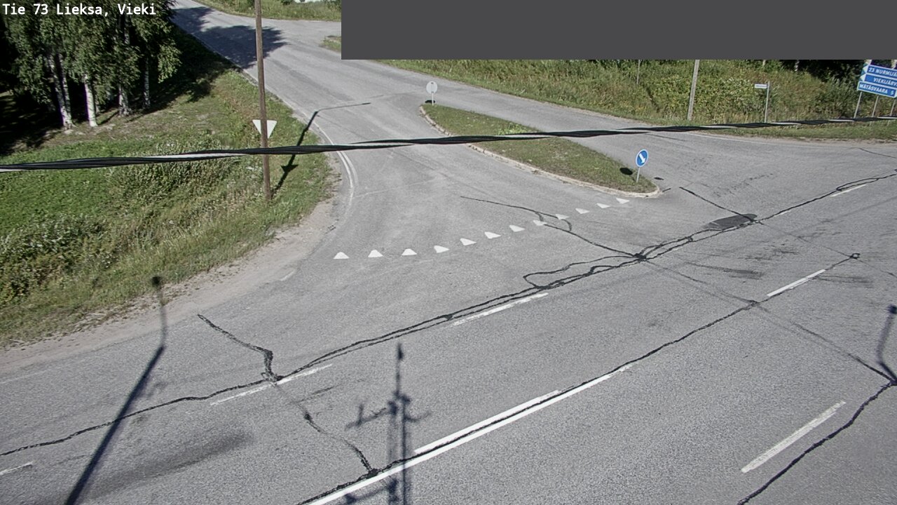 Weather Camera Image Road 73 Lieksa, Vieki, Lieksa, Pohjois-Karjala