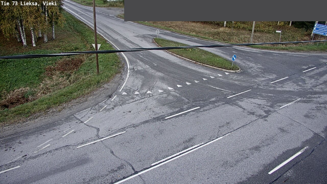Weather Camera Image Road 73 Lieksa, Vieki, Lieksa, Pohjois-Karjala
