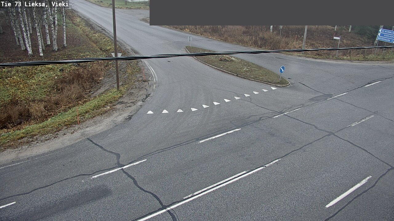 Kelikamerat Kuva Tie 73 Lieksa; Vieki, Lieksa, Pohjois-Karjala