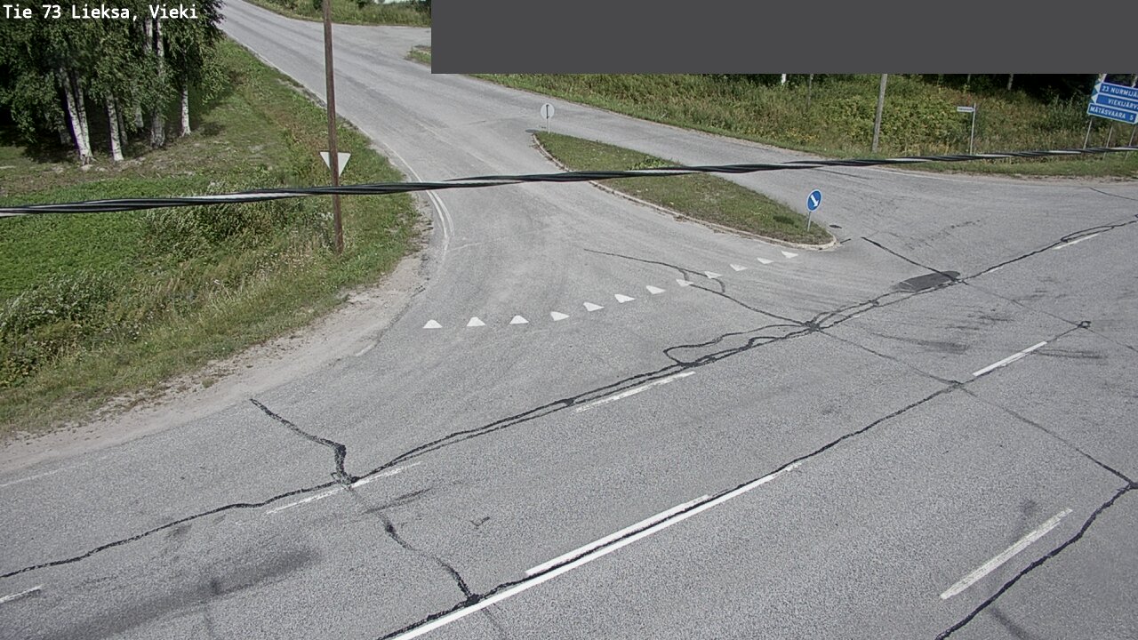 Weather Camera Image Väg 73 Lieksa, Vieki, Lieksa, Pohjois-Karjala