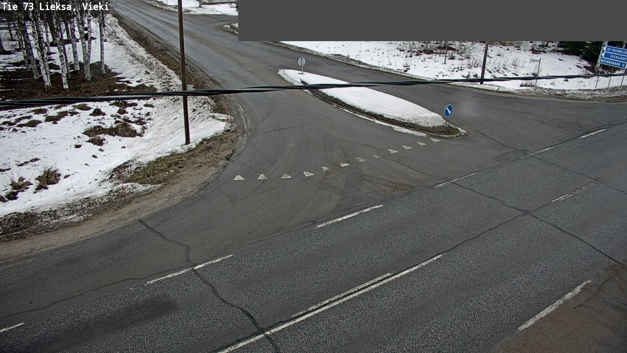 Weather Camera Image Road 73 Lieksa, Vieki, Lieksa, Pohjois-Karjala