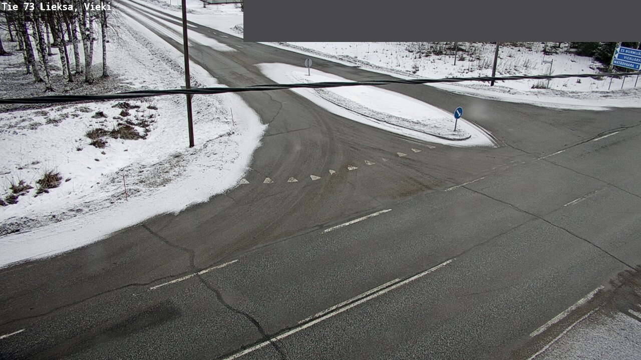 Kelikamerat Kuva Tie 73 Lieksa; Vieki, Lieksa, Pohjois-Karjala