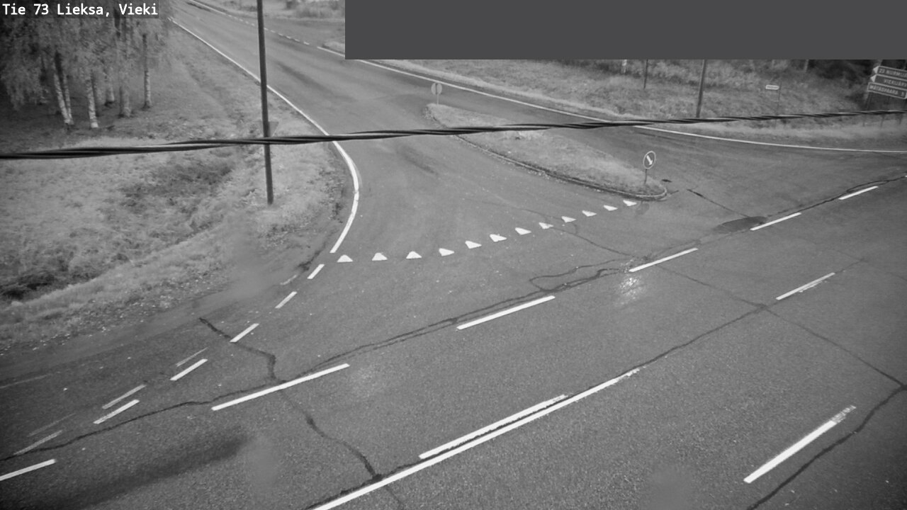 Weather Camera Image Road 73 Lieksa, Vieki, Lieksa, Pohjois-Karjala