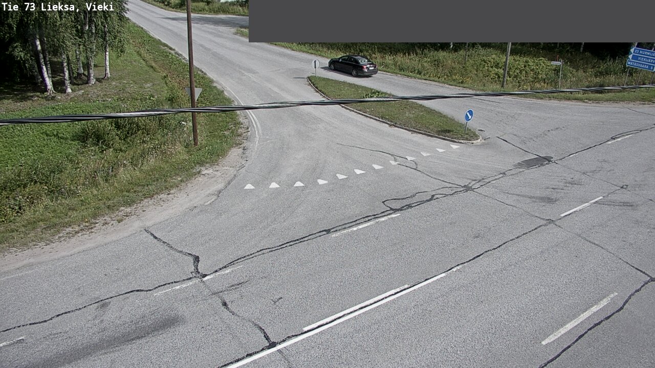 Weather Camera Image Väg 73 Lieksa, Vieki, Lieksa, Pohjois-Karjala