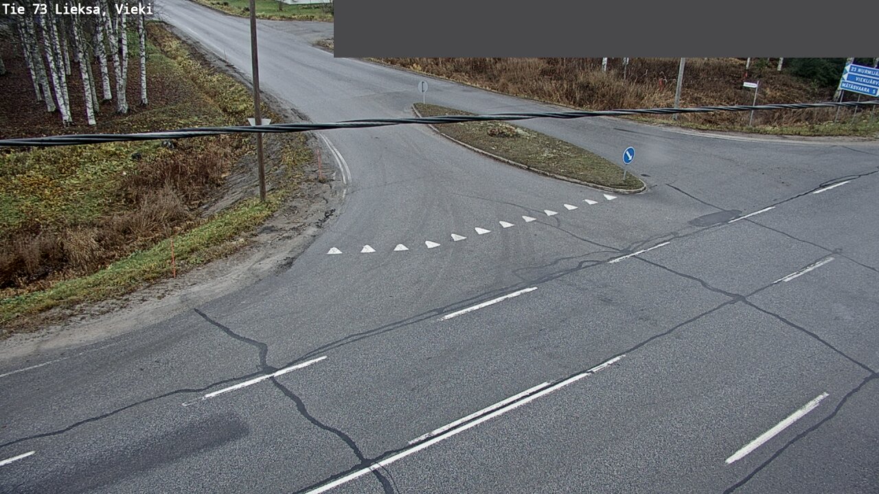 Kelikamerat Kuva Tie 73 Lieksa; Vieki, Lieksa, Pohjois-Karjala