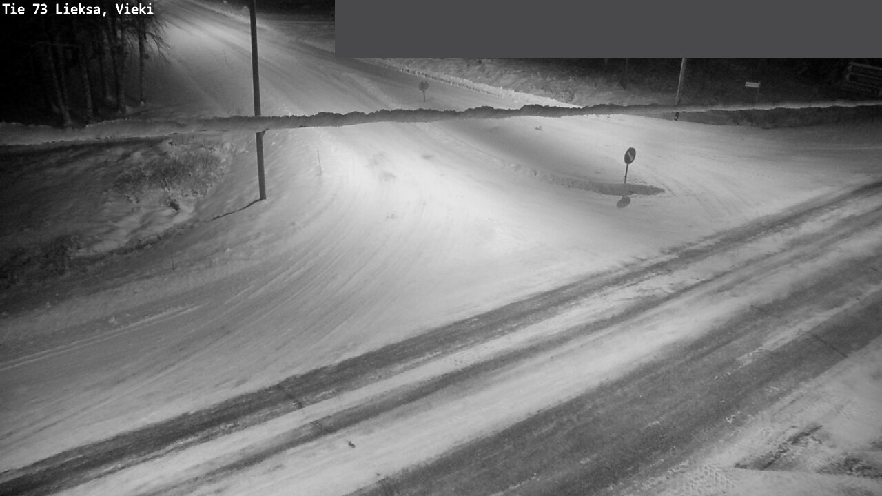 Weather Camera Image Road 73 Lieksa, Vieki, Lieksa, Pohjois-Karjala