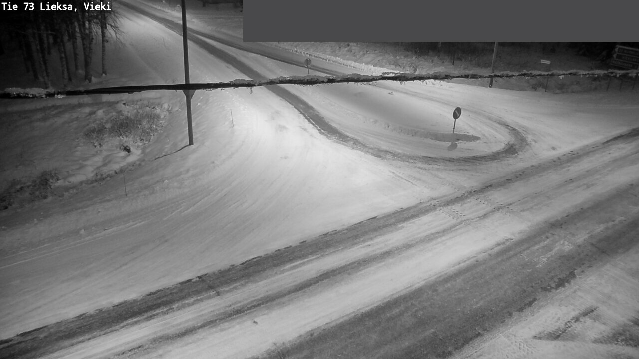 Weather Camera Image Road 73 Lieksa, Vieki, Lieksa, Pohjois-Karjala