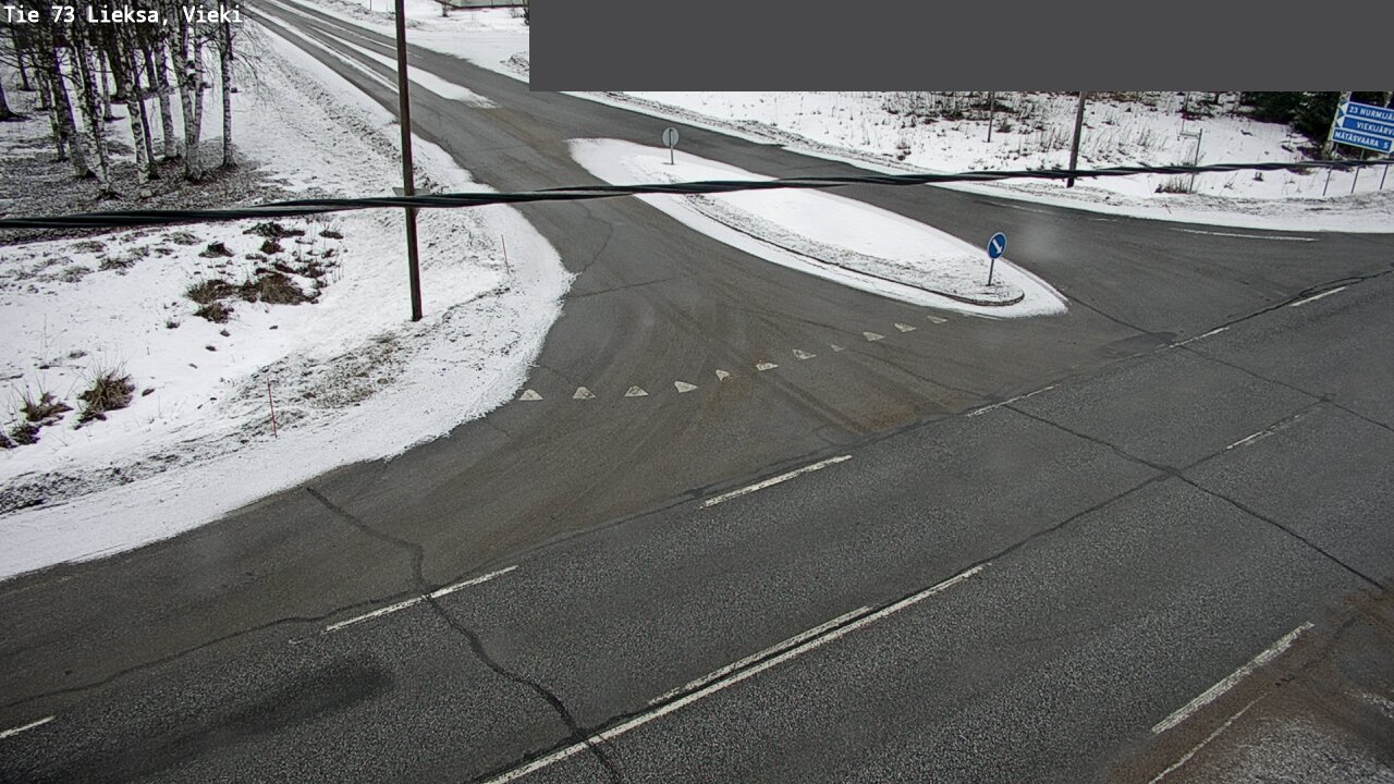 Kelikamerat Kuva Tie 73 Lieksa; Vieki, Lieksa, Pohjois-Karjala