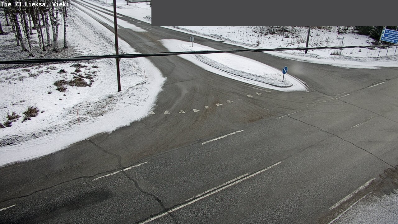 Kelikamerat Kuva Tie 73 Lieksa; Vieki, Lieksa, Pohjois-Karjala