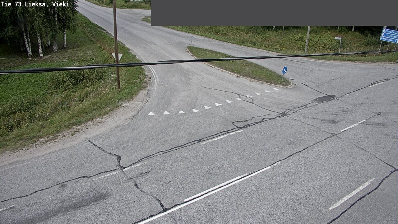 Weather Camera Image Väg 73 Lieksa, Vieki, Lieksa, Pohjois-Karjala