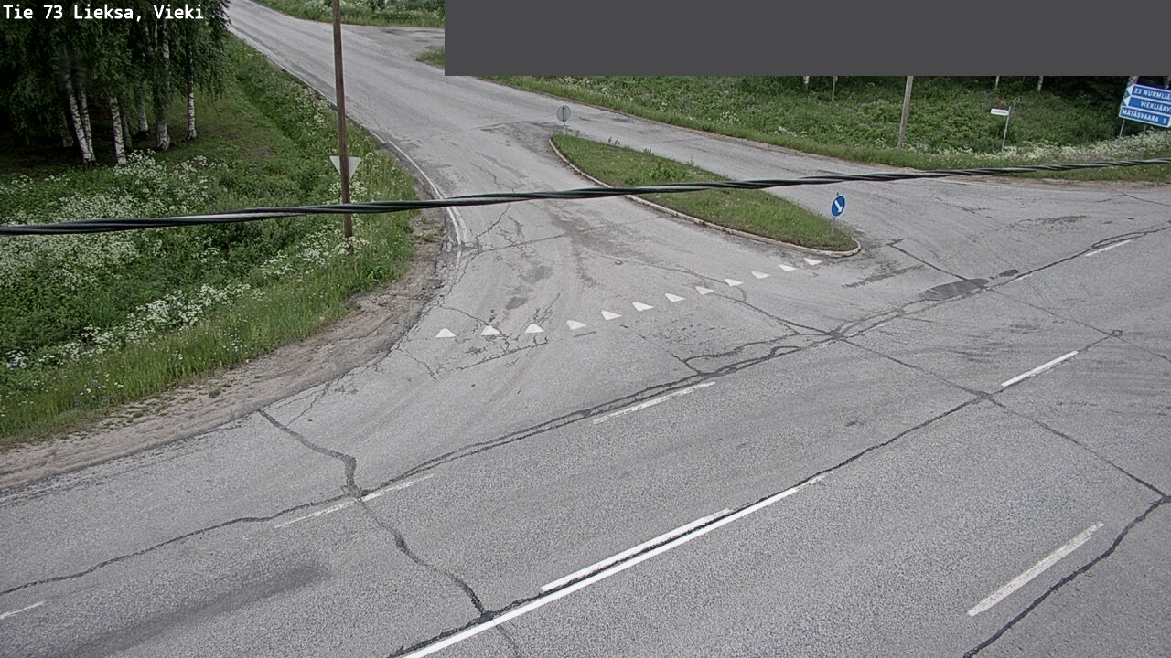 Weather Camera Image Road 73 Lieksa, Vieki, Lieksa, Pohjois-Karjala