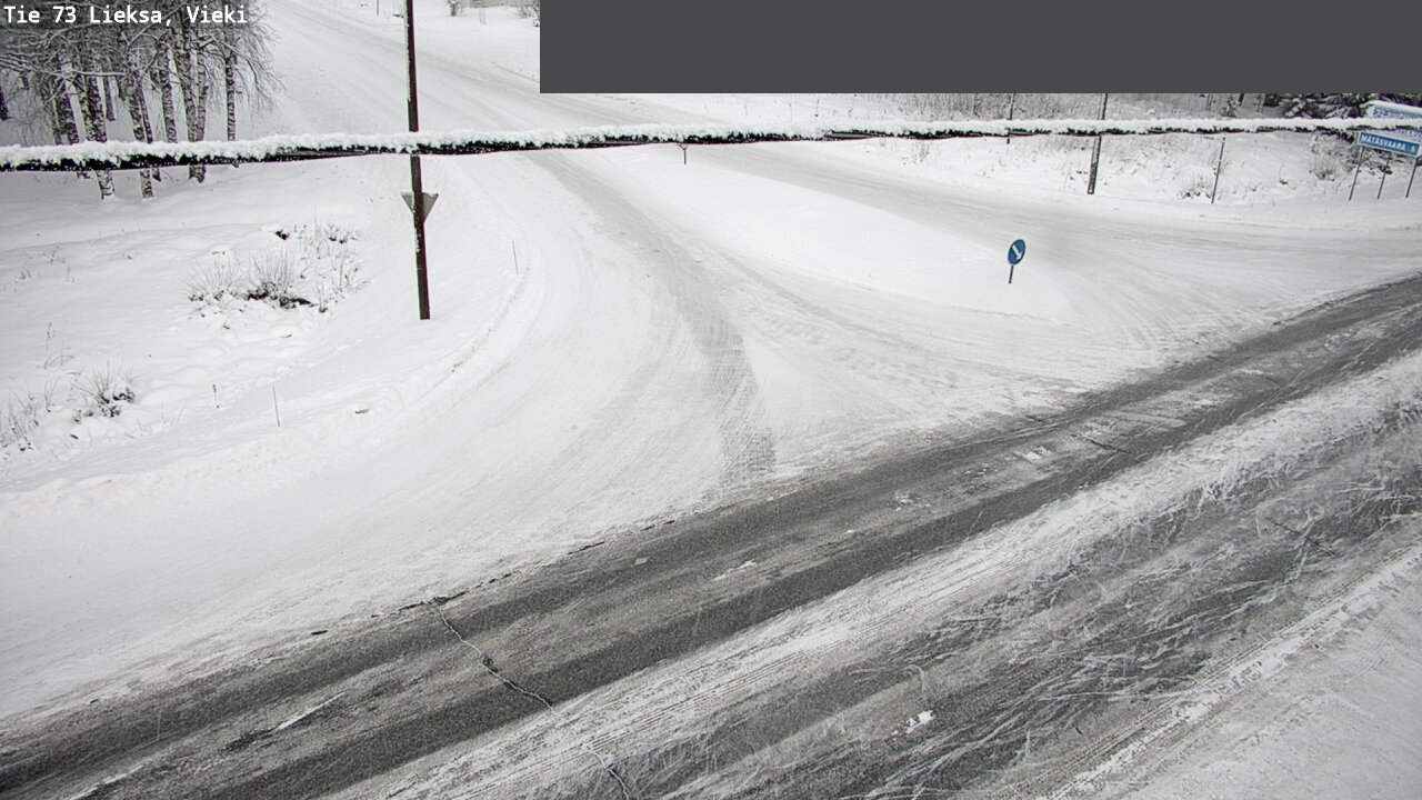 Kelikamerat Kuva Tie 73 Lieksa; Vieki, Lieksa, Pohjois-Karjala