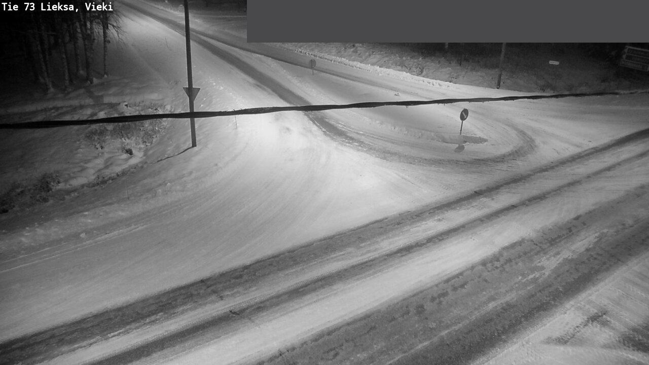 Weather Camera Image Väg 73 Lieksa, Vieki, Lieksa, Pohjois-Karjala