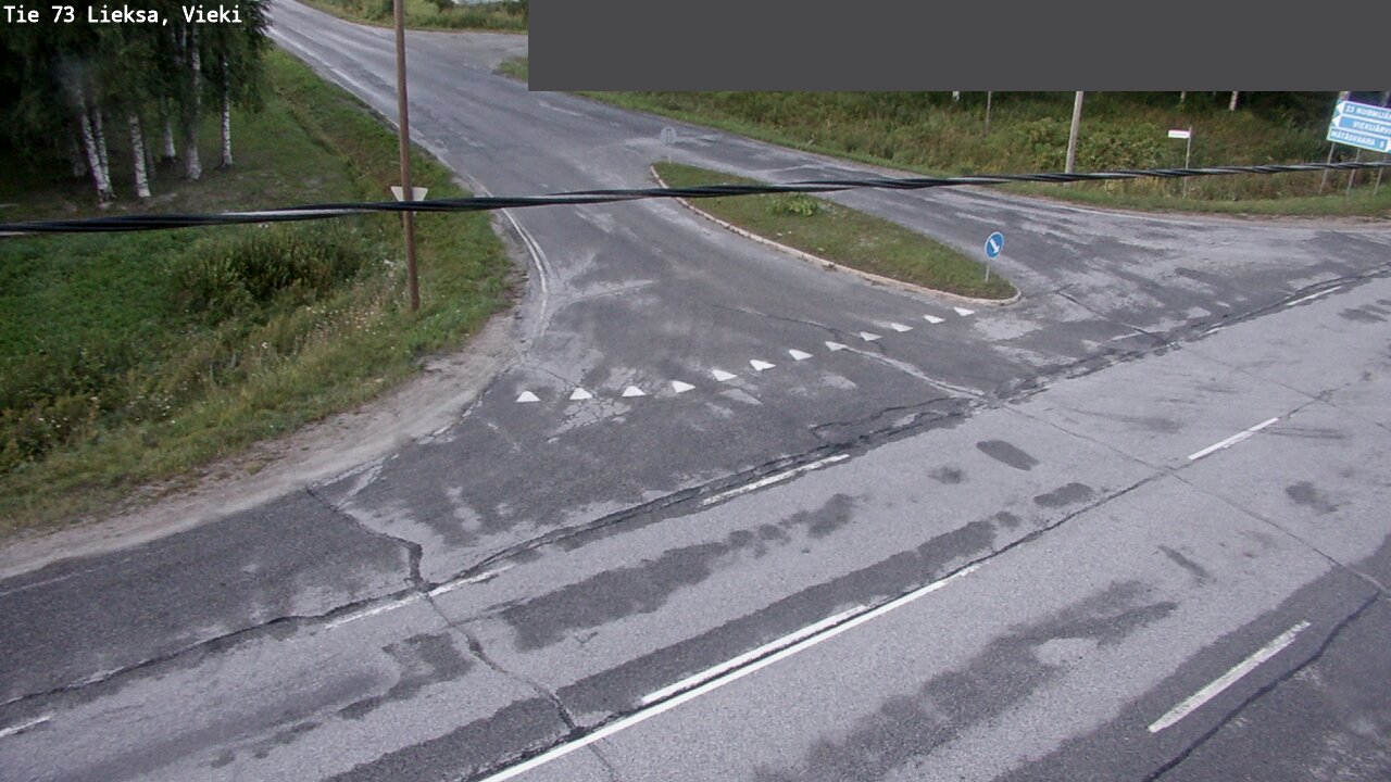 Weather Camera Image Road 73 Lieksa, Vieki, Lieksa, Pohjois-Karjala