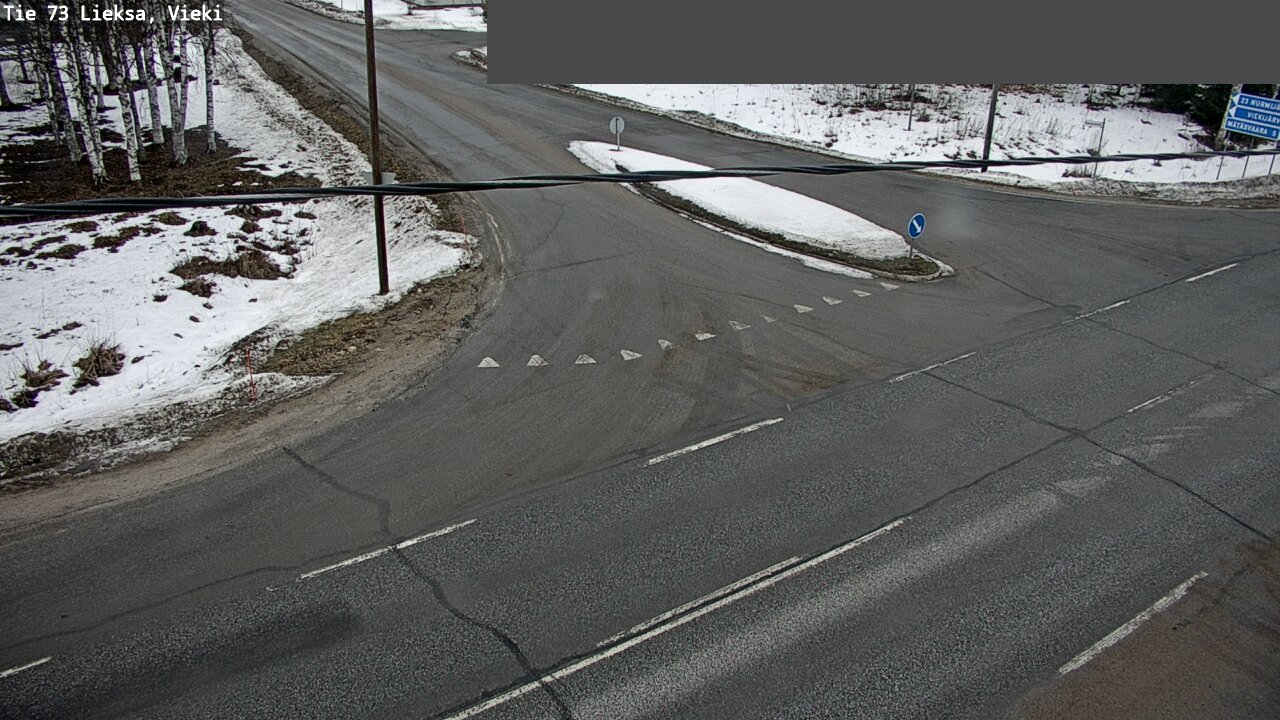 Weather Camera Image Road 73 Lieksa, Vieki, Lieksa, Pohjois-Karjala