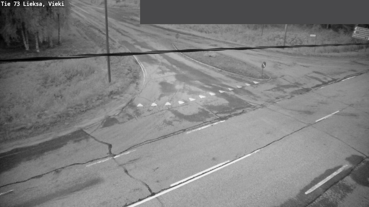 Weather Camera Image Road 73 Lieksa, Vieki, Lieksa, Pohjois-Karjala