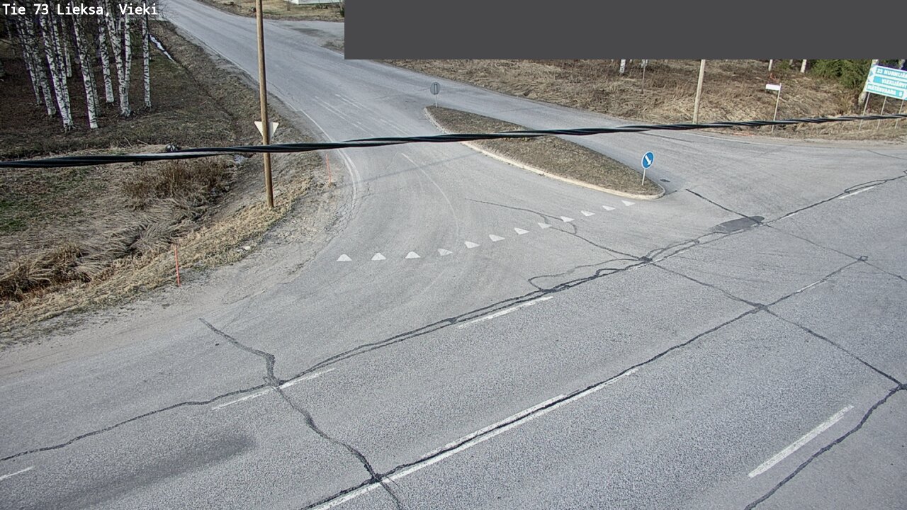 Weather Camera Image Väg 73 Lieksa, Vieki, Lieksa, Pohjois-Karjala