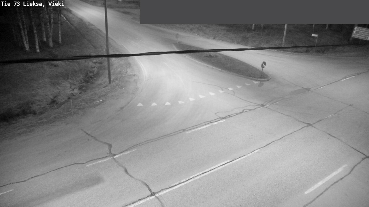 Weather Camera Image Väg 73 Lieksa, Vieki, Lieksa, Pohjois-Karjala