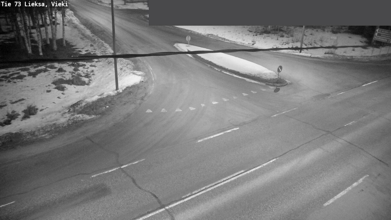 Weather Camera Image Väg 73 Lieksa, Vieki, Lieksa, Pohjois-Karjala