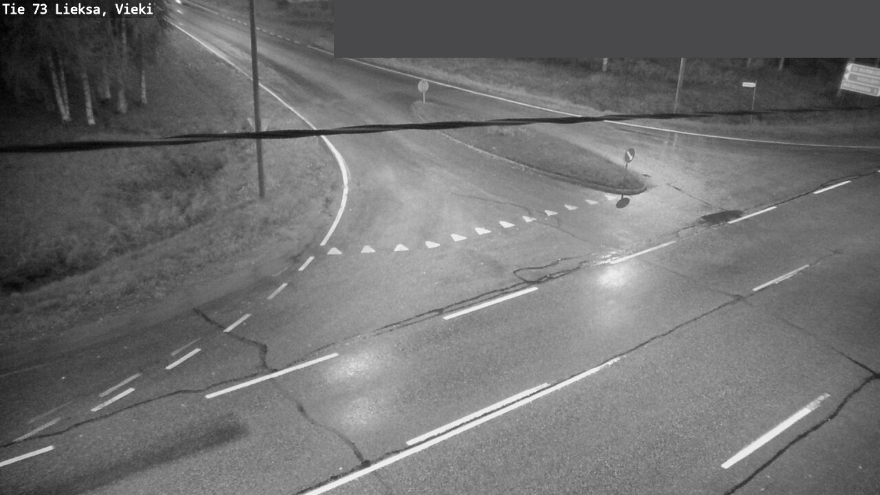 Weather Camera Image Road 73 Lieksa, Vieki, Lieksa, Pohjois-Karjala